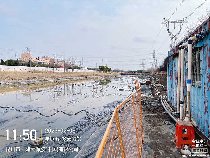 环境院院长来工地指导